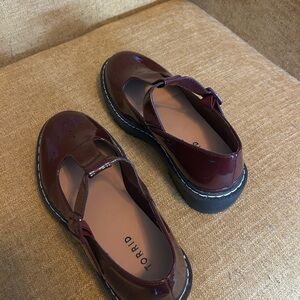 Torrid Women's Burgundy Mary Jane Shoes